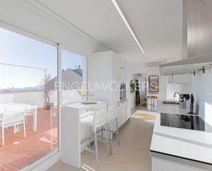 Kitchen of Attic to rent in  Barcelona Capital  with Air Conditioner, Heating and Parquet flooring