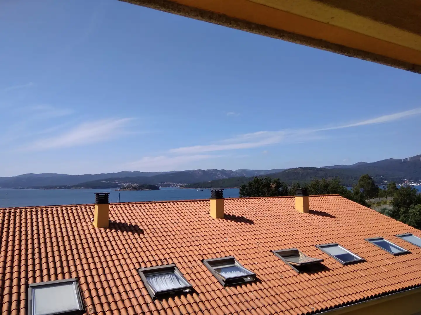 Terrassa de Apartament de lloguer en Porto do Son amb Calefacció, Terrassa i Moblat