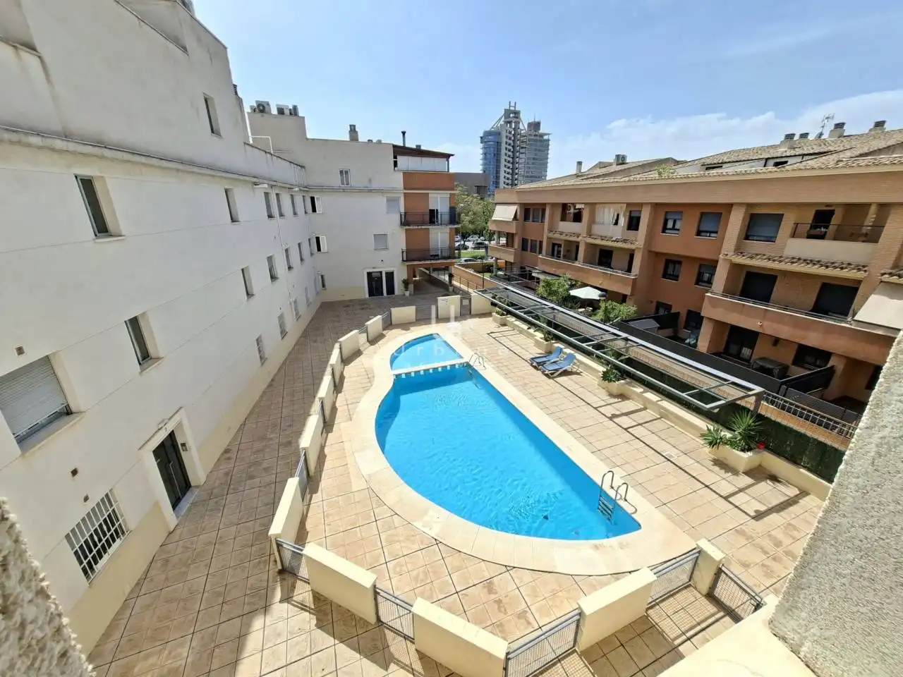 Swimming pool of Attic for sale in Murcia  with Air Conditioner, Terrace and Storage room
