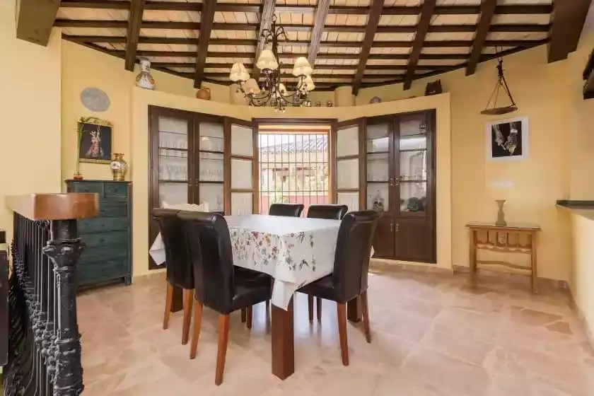 Dining room of Houses for sale in Chiclana de la Frontera