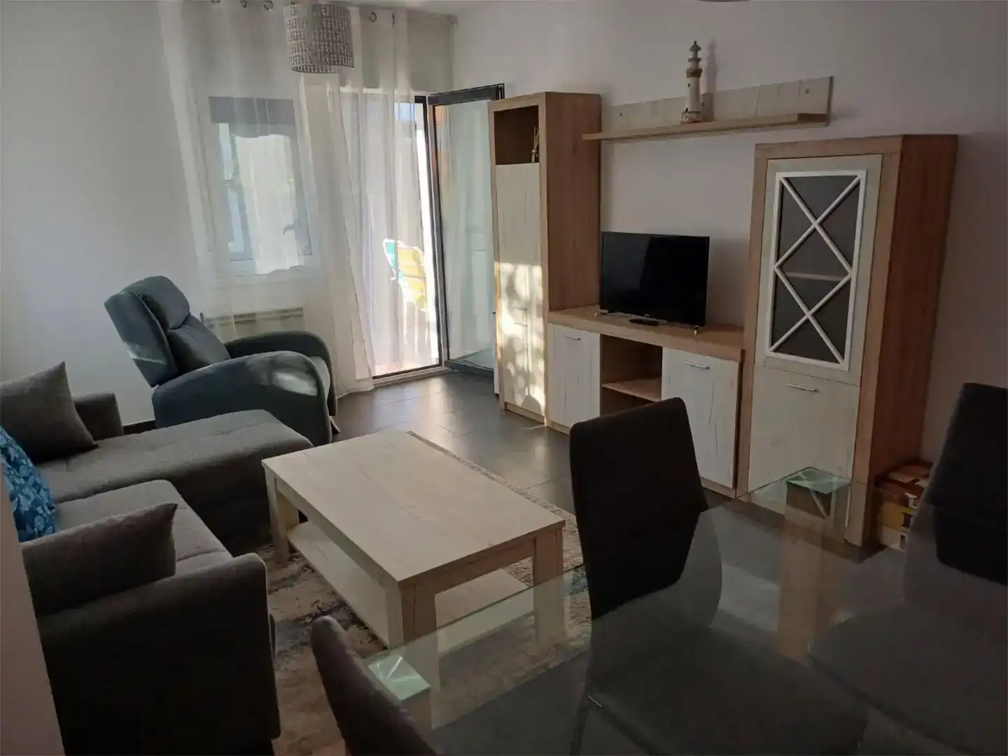 Living room of Flat for rent in Xove, Lugo