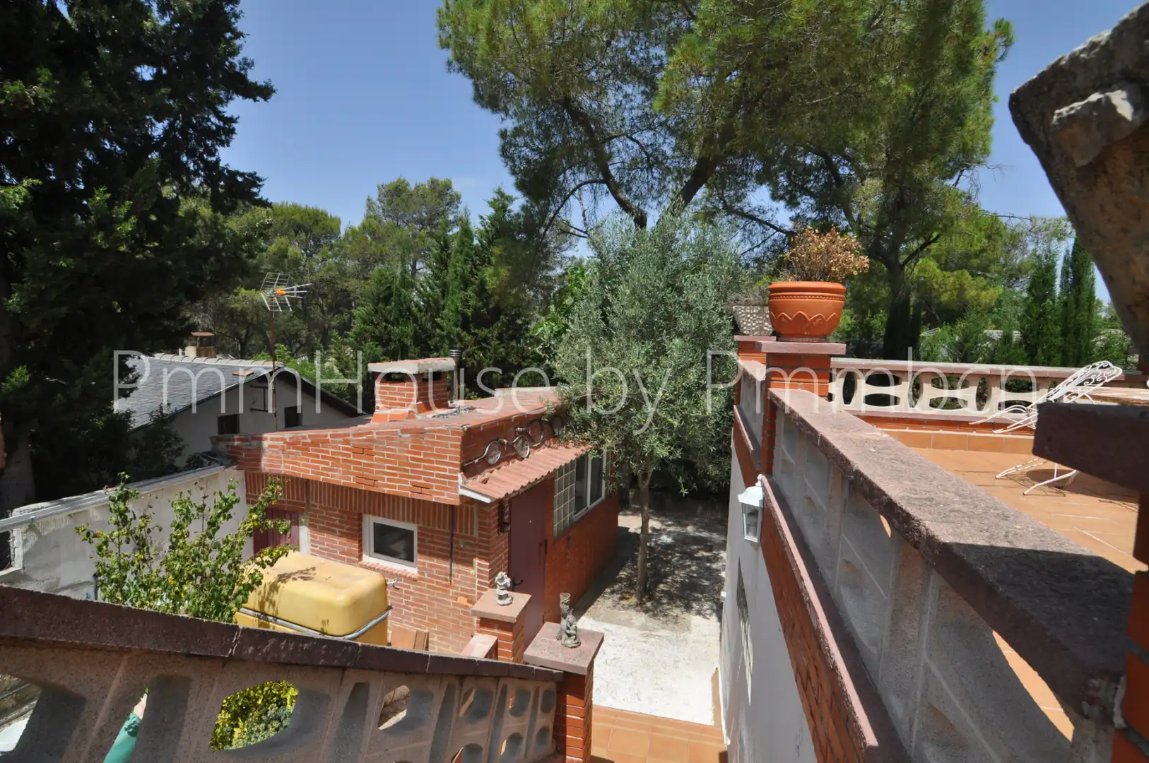 Terrassa de Casa o xalet en venda en Mediona amb Calefacció, Jardí privat i Terrassa