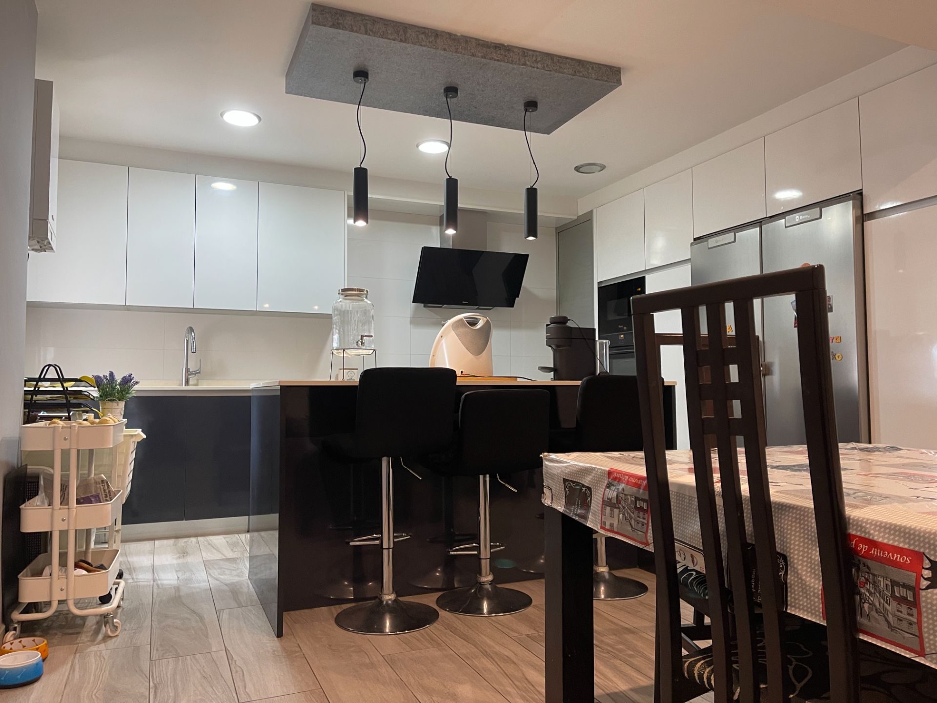 Cuina de Pis en venda en Fraga amb Calefacció, Terrassa i Moblat