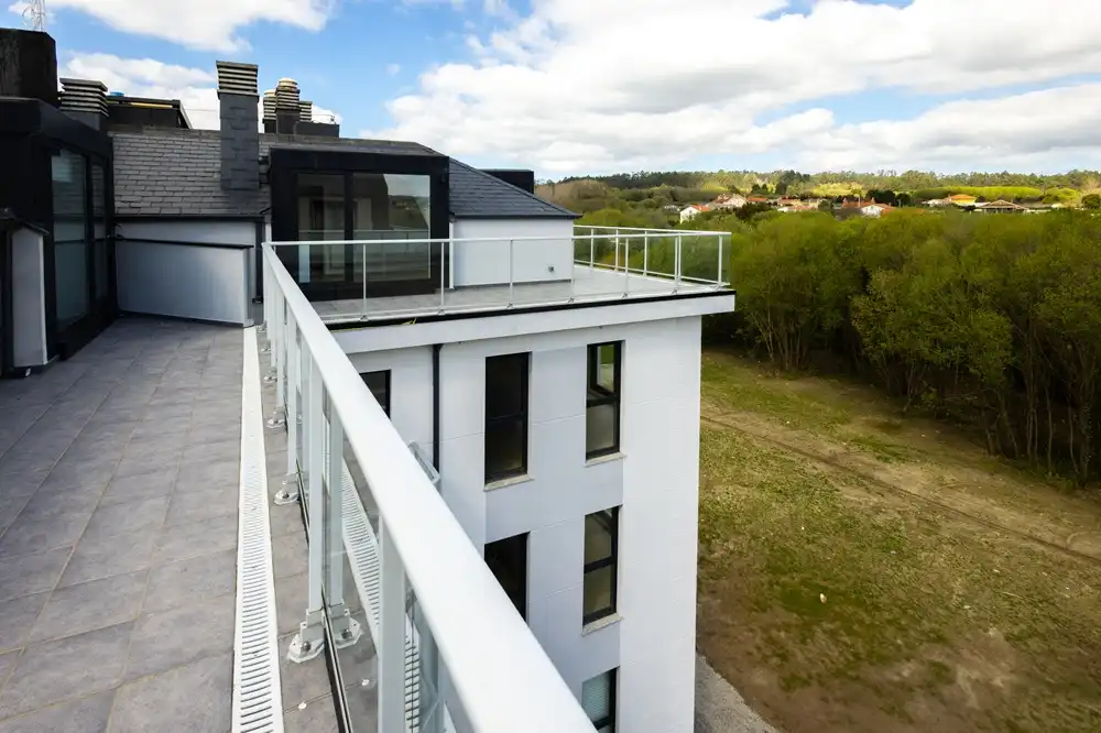 Vista exterior de Piso en venta en Ares con Calefacción, Terraza y Trastero