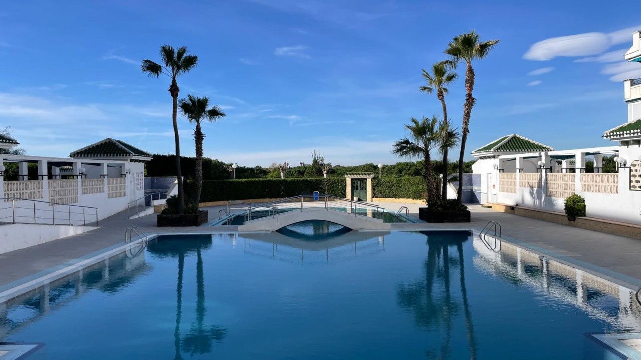 Swimming pool of Planta baja for sale in Torrevieja  with Air Conditioner, Heating and Terrace