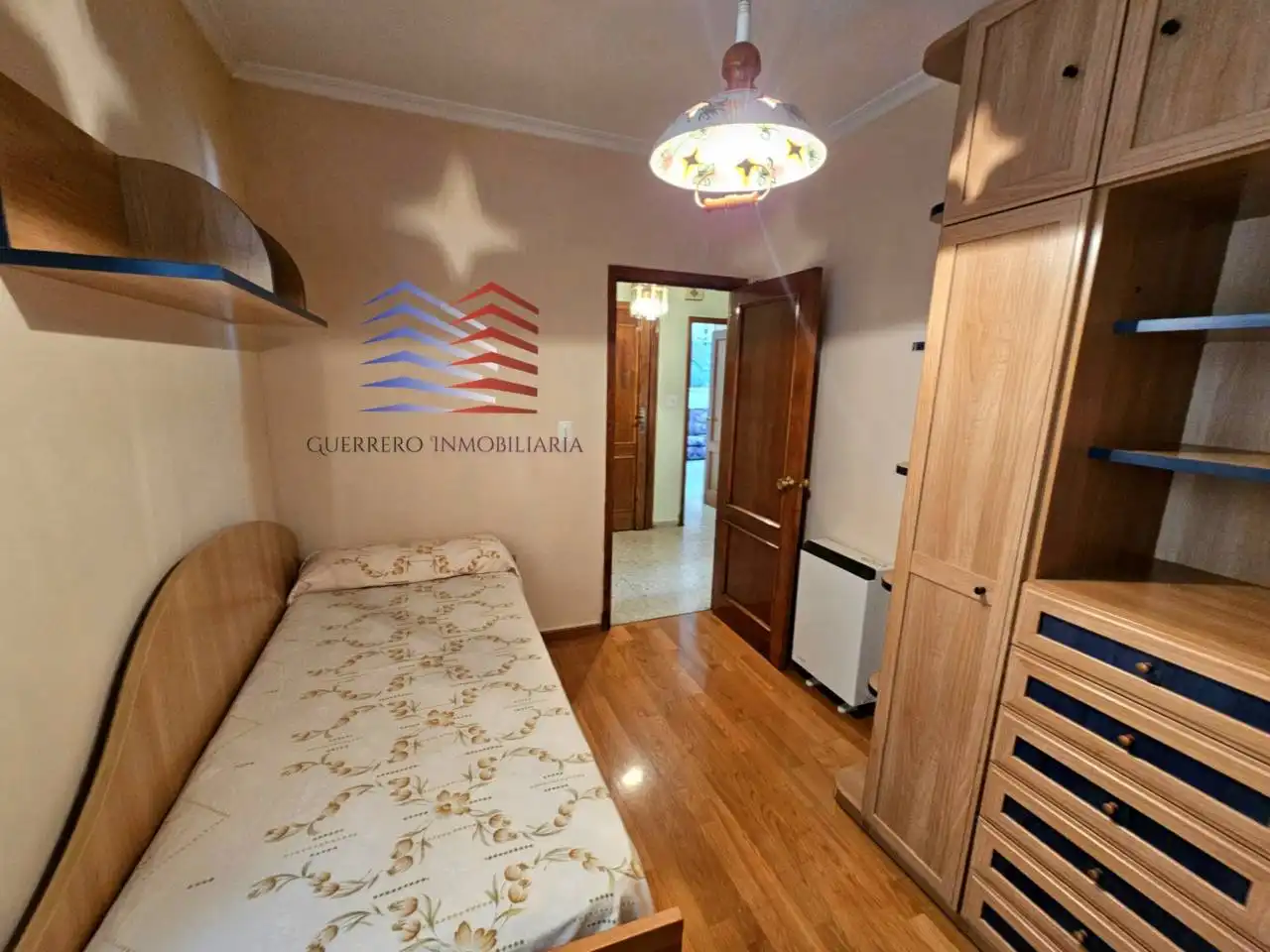 Bedroom of Flat for rent in Ourense Capital   with Heating, Furnished and Balcony