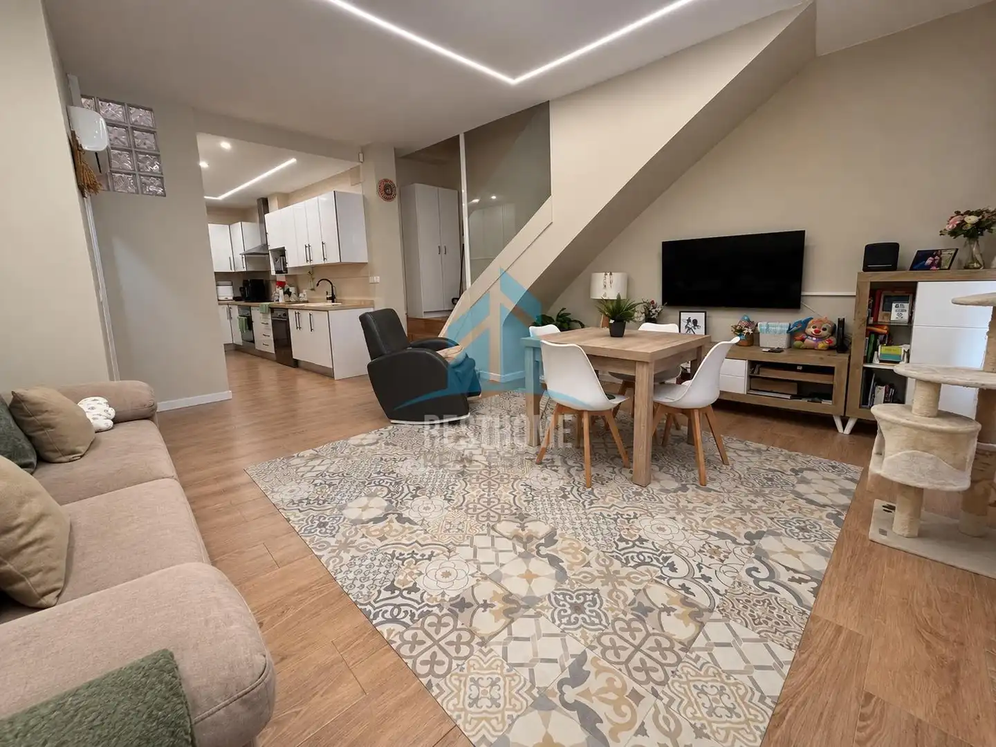 Living room of Houses for sale in Cullera  with Air Conditioner, Terrace and Balcony