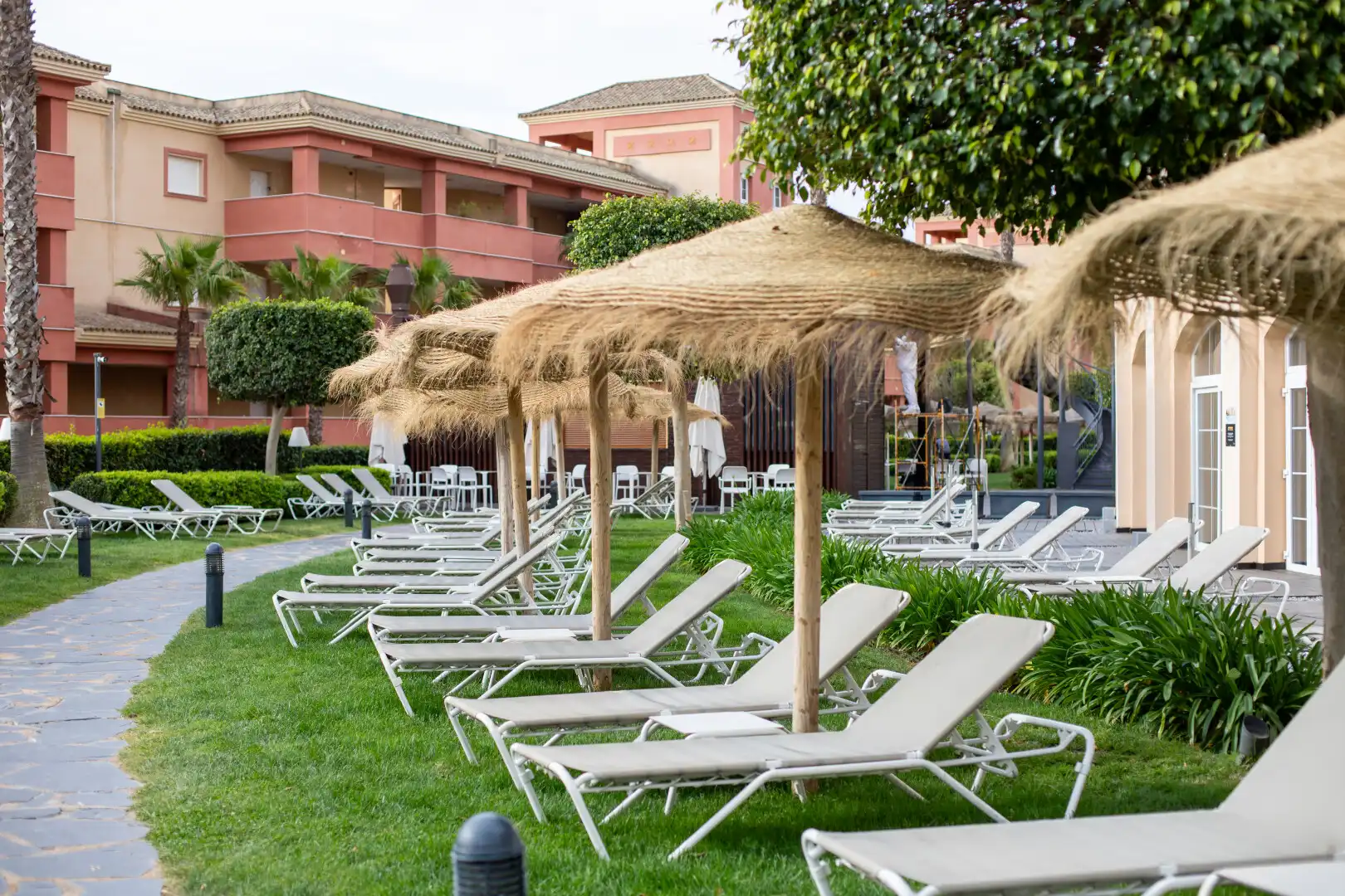 Garden of Apartments for rent in Islantilla  with Air Conditioner, Heating and Terrace
