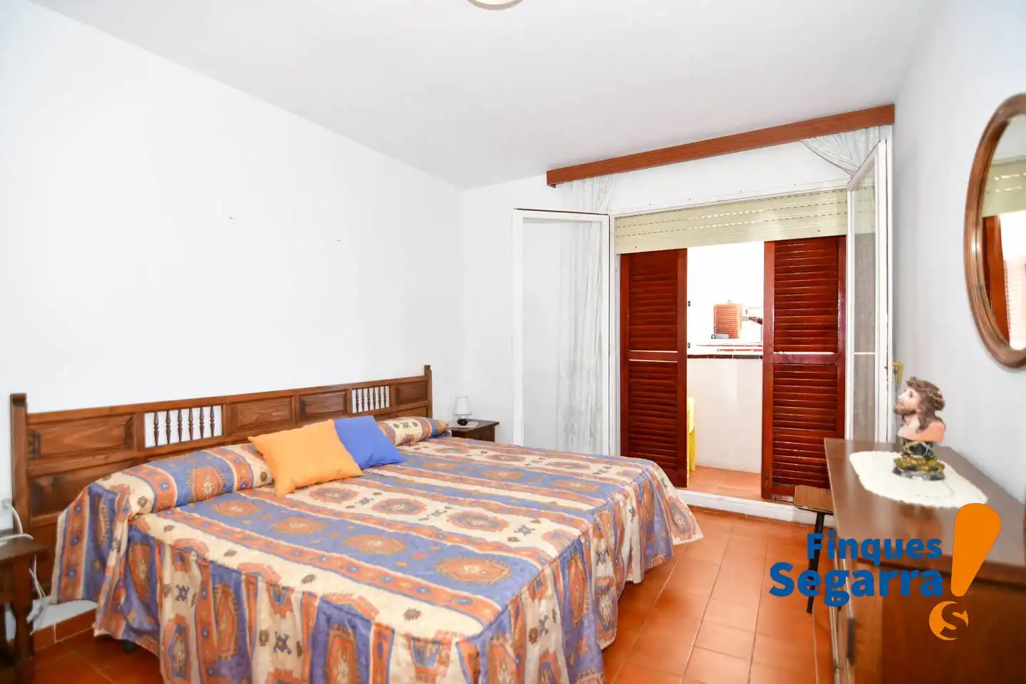 Bedroom of Flat for sale in El Vendrell  with Terrace and Furnished