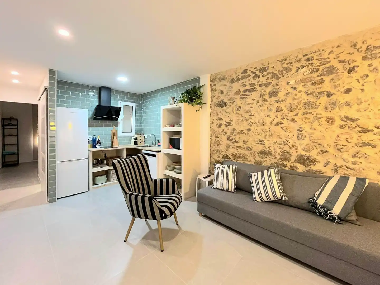 Wohnzimmer von Gebäude zum Verkauf in L'Escala mit Alarm