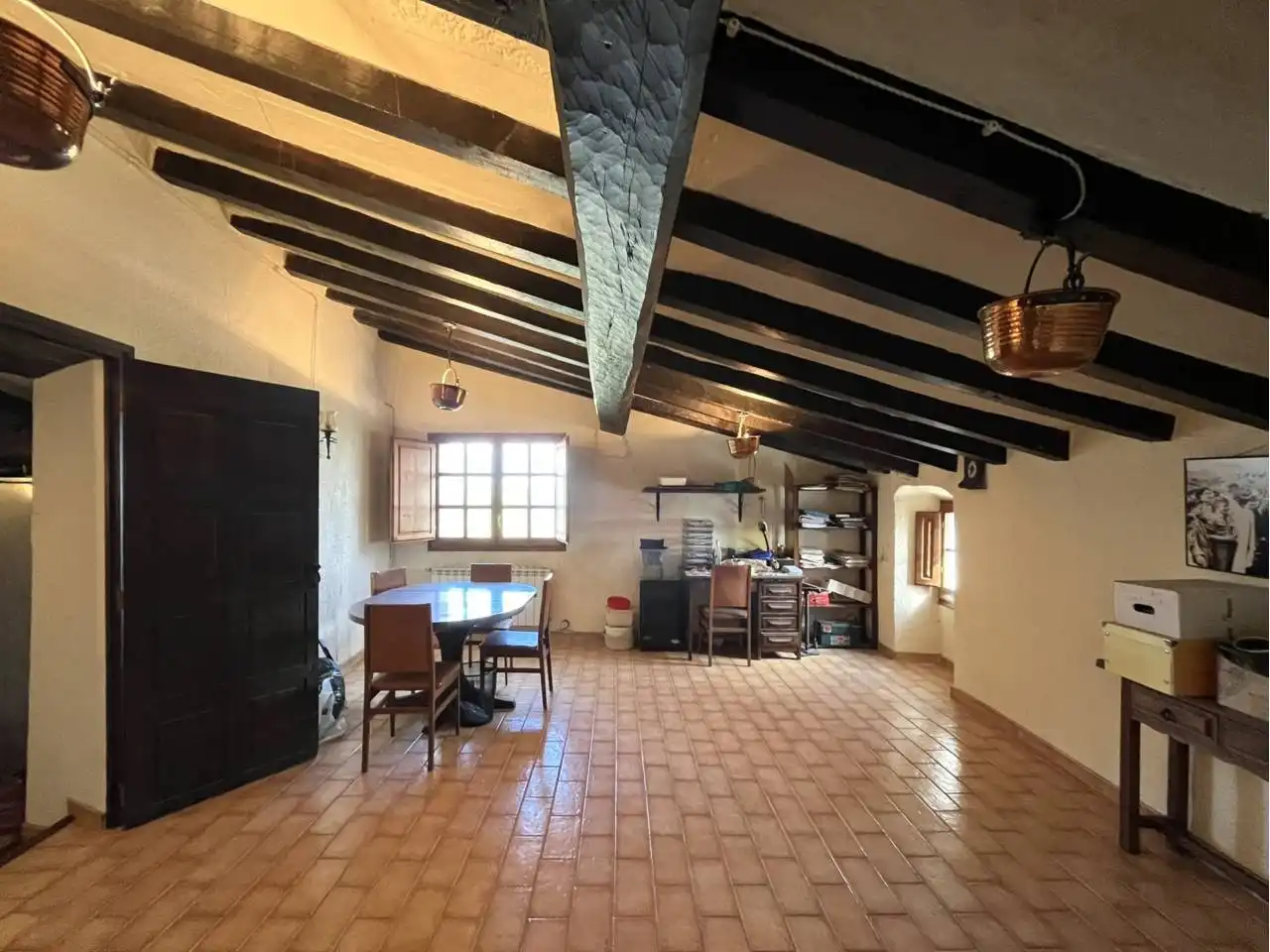 Kitchen of Houses for sale in Sant Martí Sarroca  with Air Conditioner, Heating and Private garden