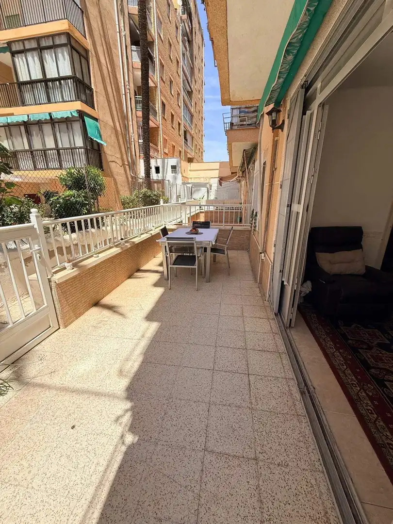 Terrasse von Wohnung zum Verkauf in Santa Pola mit Terrasse, Möbliert und Balkon