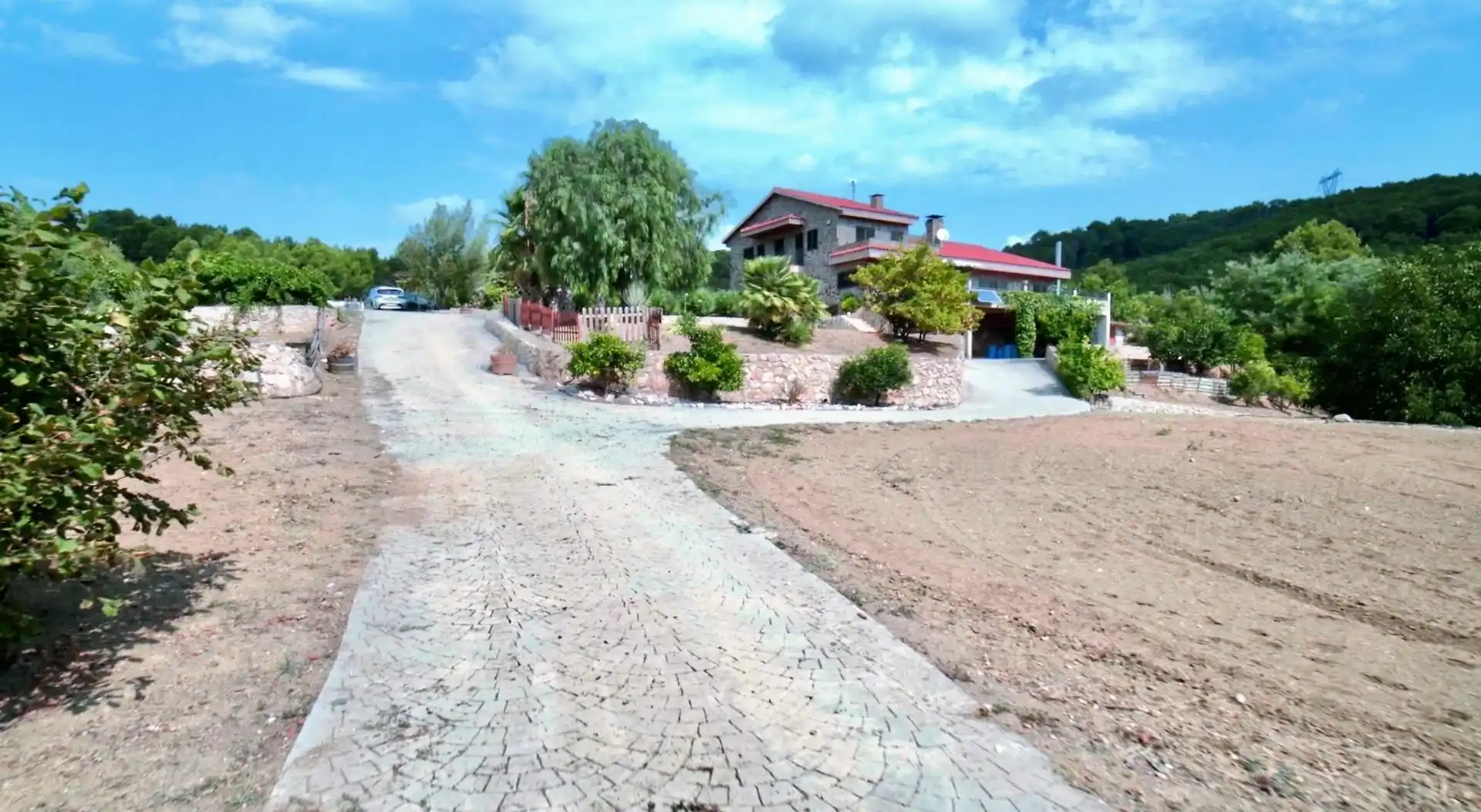 Vista exterior de Finca rústica en venda en Almoster amb Calefacció, Jardí privat i Terrassa