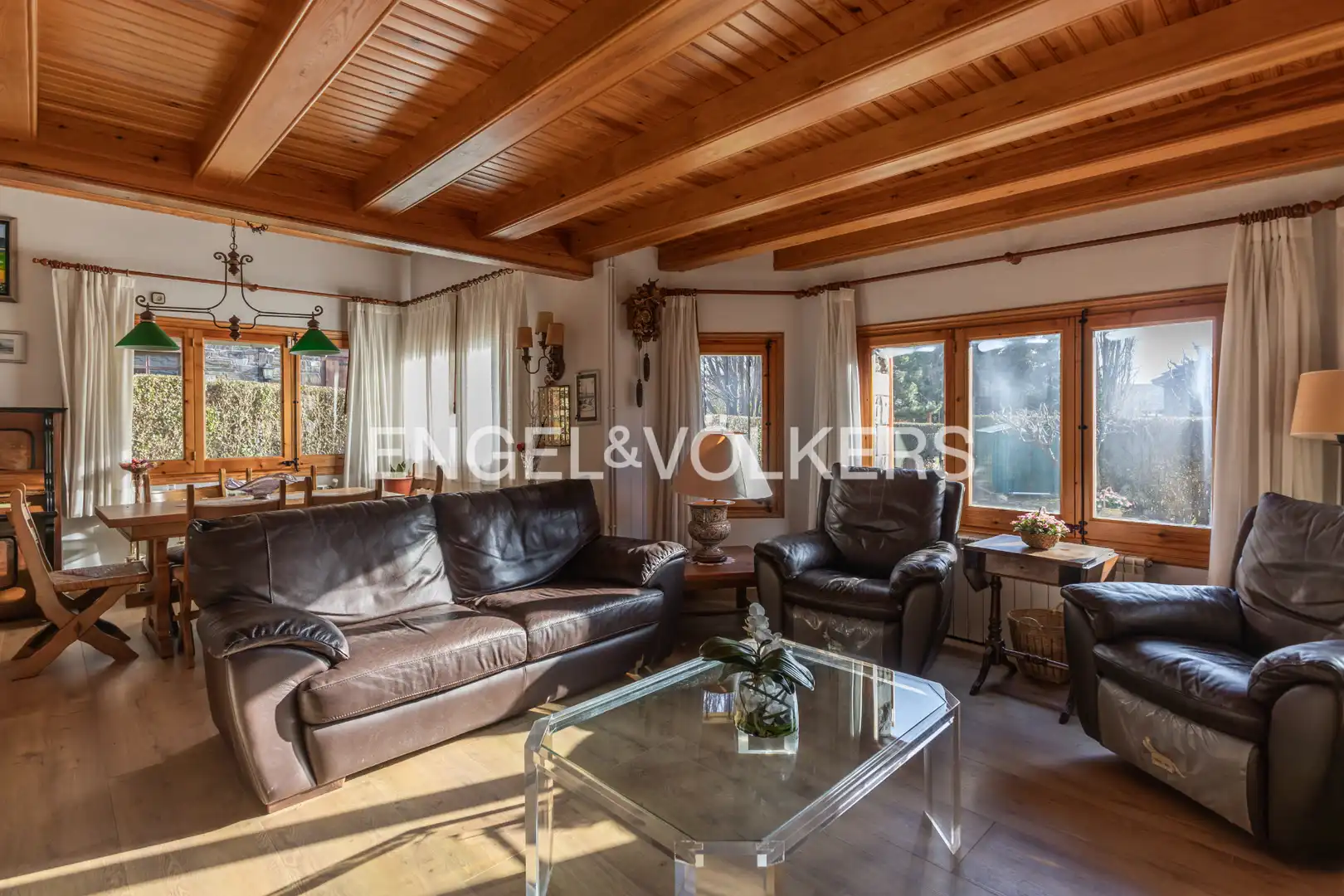 Sala de estar de Casa o chalet en venta en Llívia con Calefacción, Jardín privado y Parquet