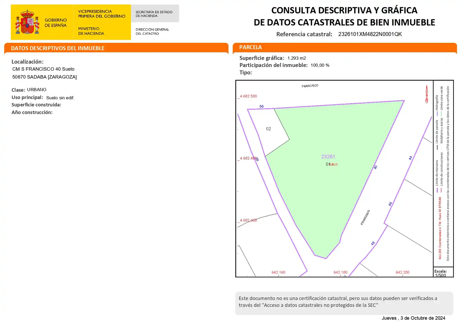 Residential for sale in Sádaba