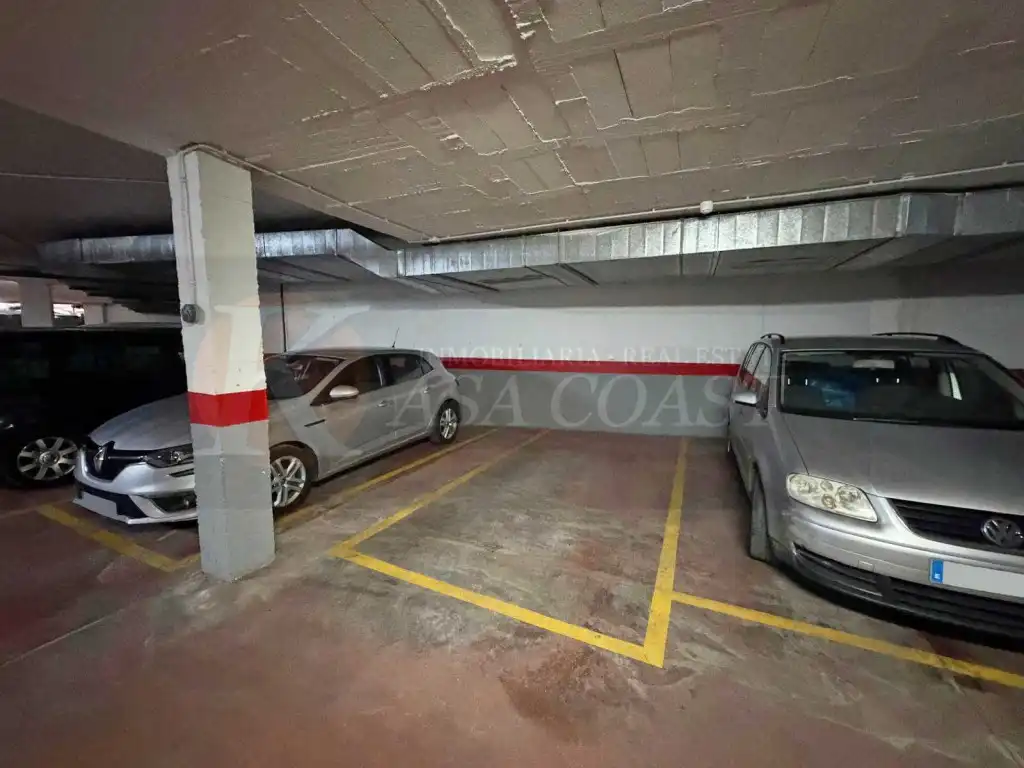 Parking of Flat for sale in Mijas  with Air Conditioner, Private garden and Terrace