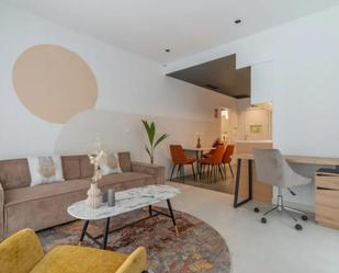 Living room of Apartment to rent in  Madrid Capital  with Air Conditioner