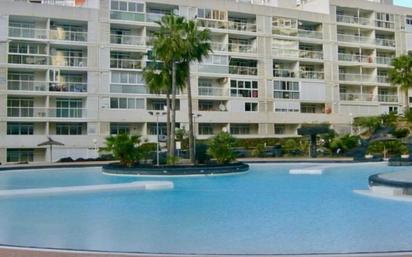 Swimming pool of Apartment for sale in Benidorm  with Air Conditioner, Private garden and Terrace