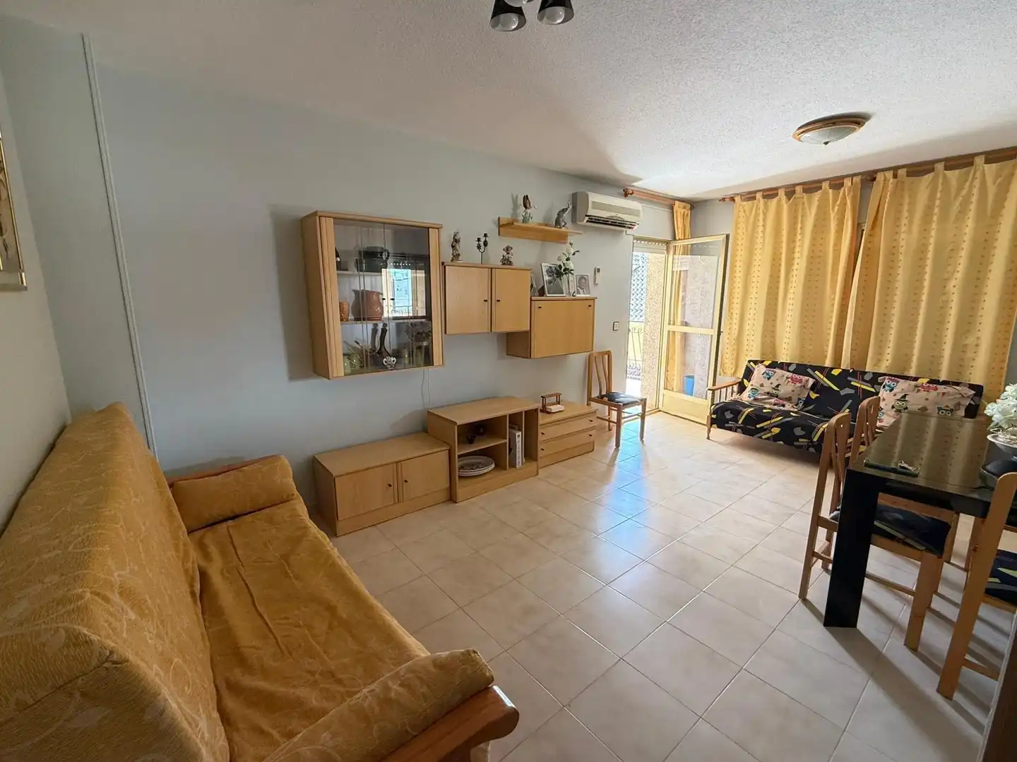 Living room of Flat for rent in Los Alcázares  with Terrace, Furnished and Balcony