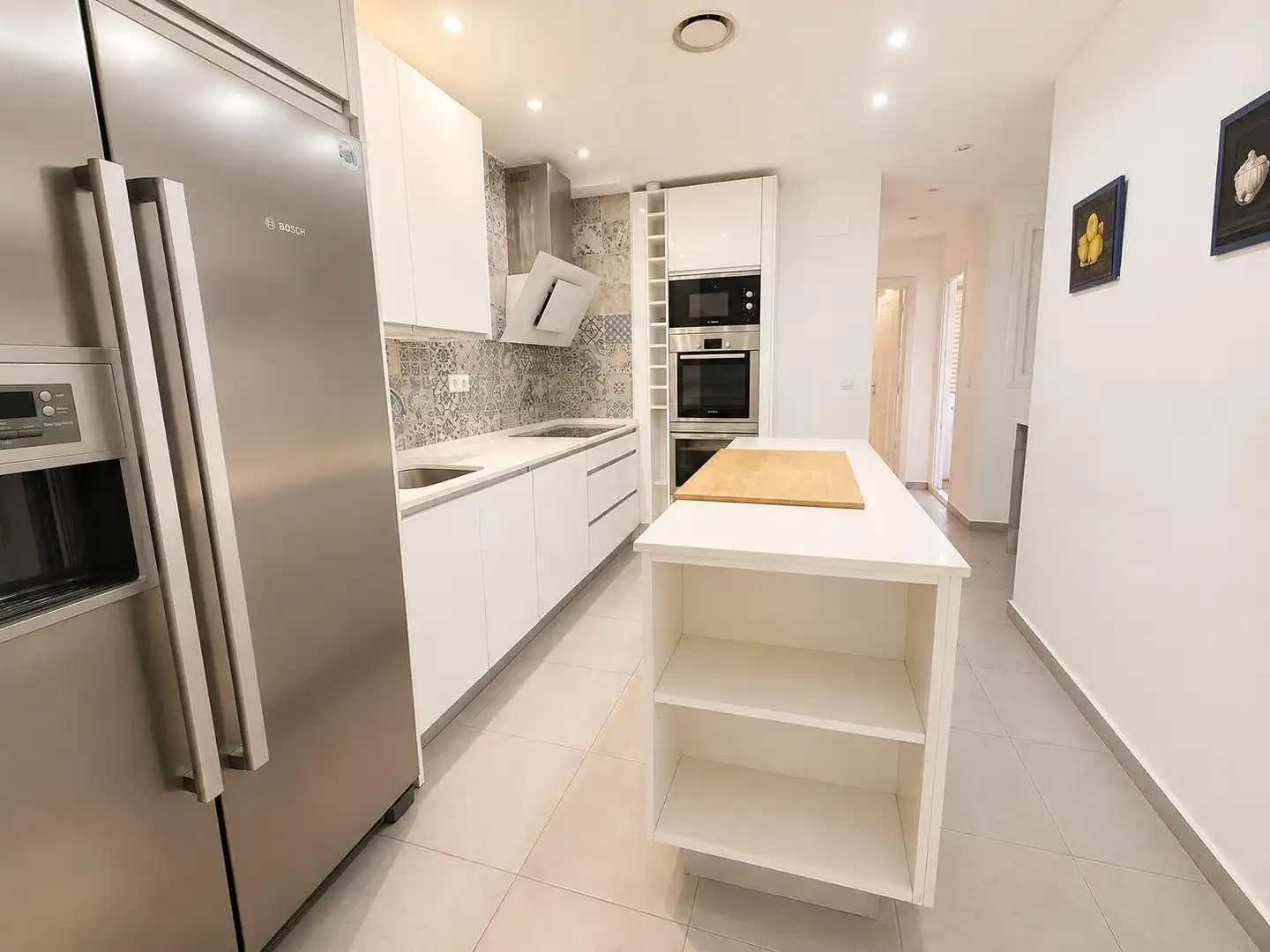 Kitchen of Flat for sale in Algeciras  with Heating and Balcony