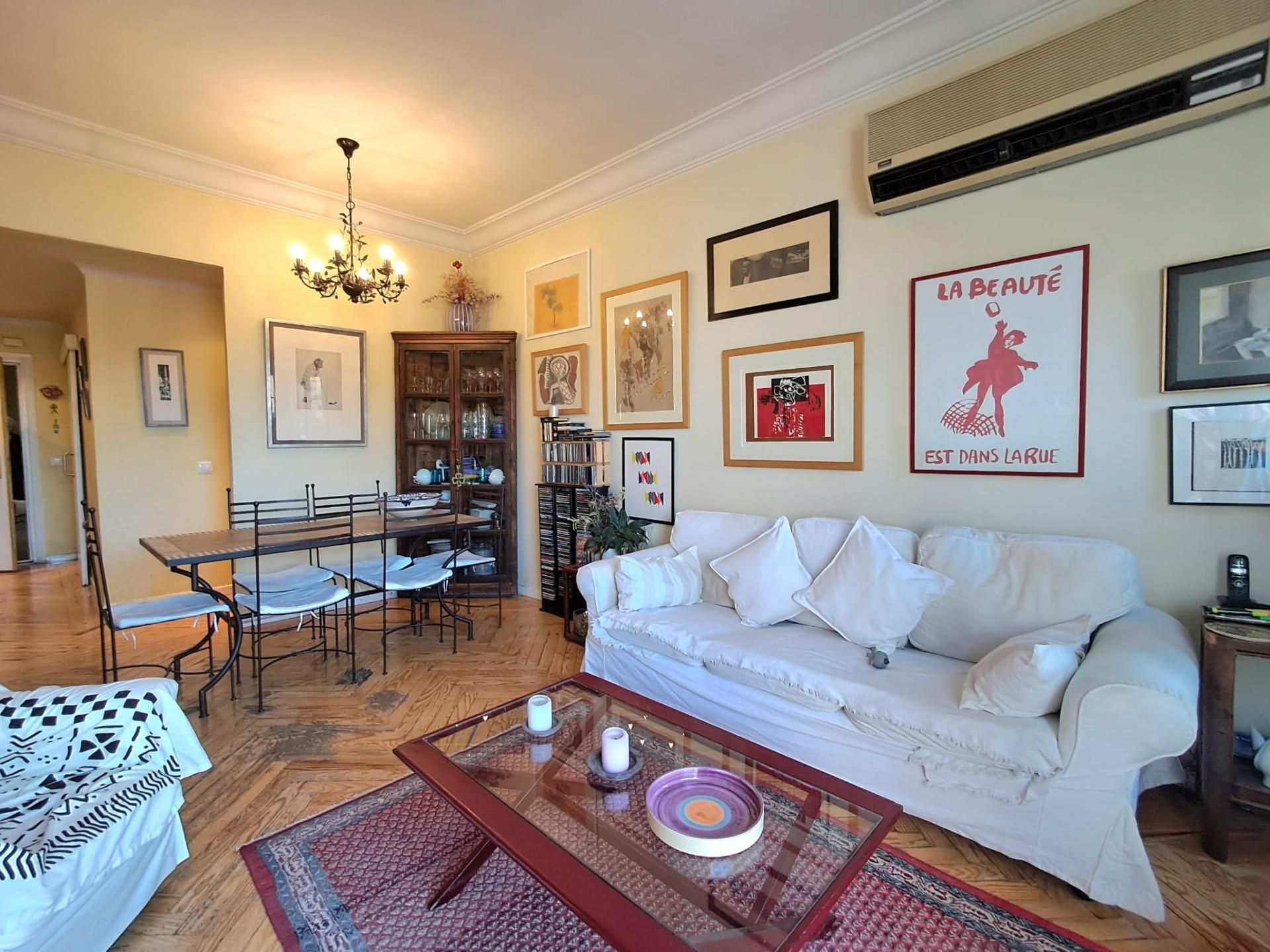Living room of Attic for sale in  Madrid Capital  with Air Conditioner, Heating and Terrace