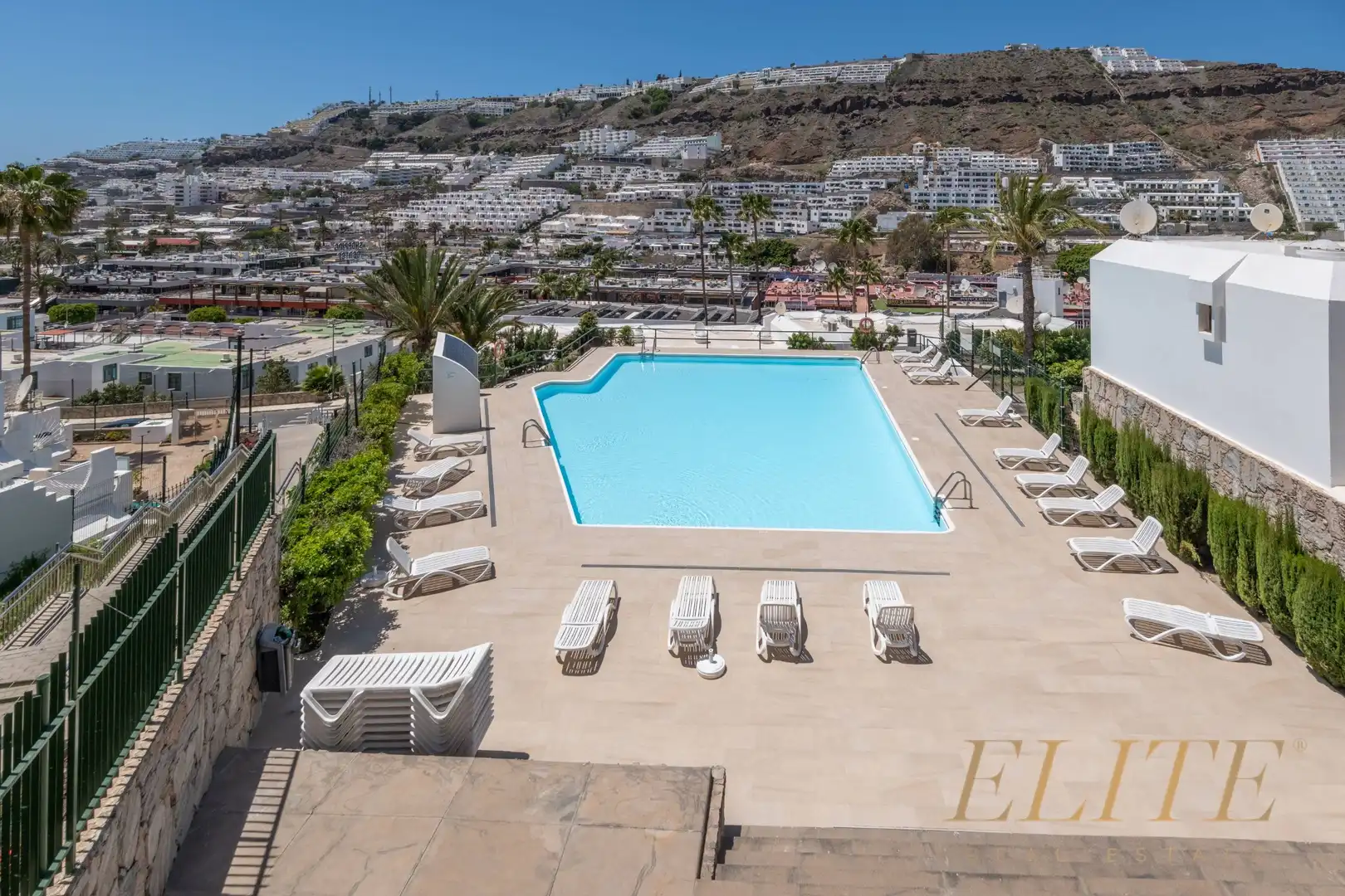 Schwimmbecken von Maisonette zum Verkauf in Mogán mit Terrasse, Möbliert und Balkon
