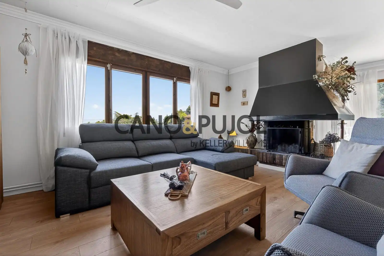 Sala de estar de Casa o chalet en venta en Caldes de Montbui con Calefacción, Terraza y Trastero