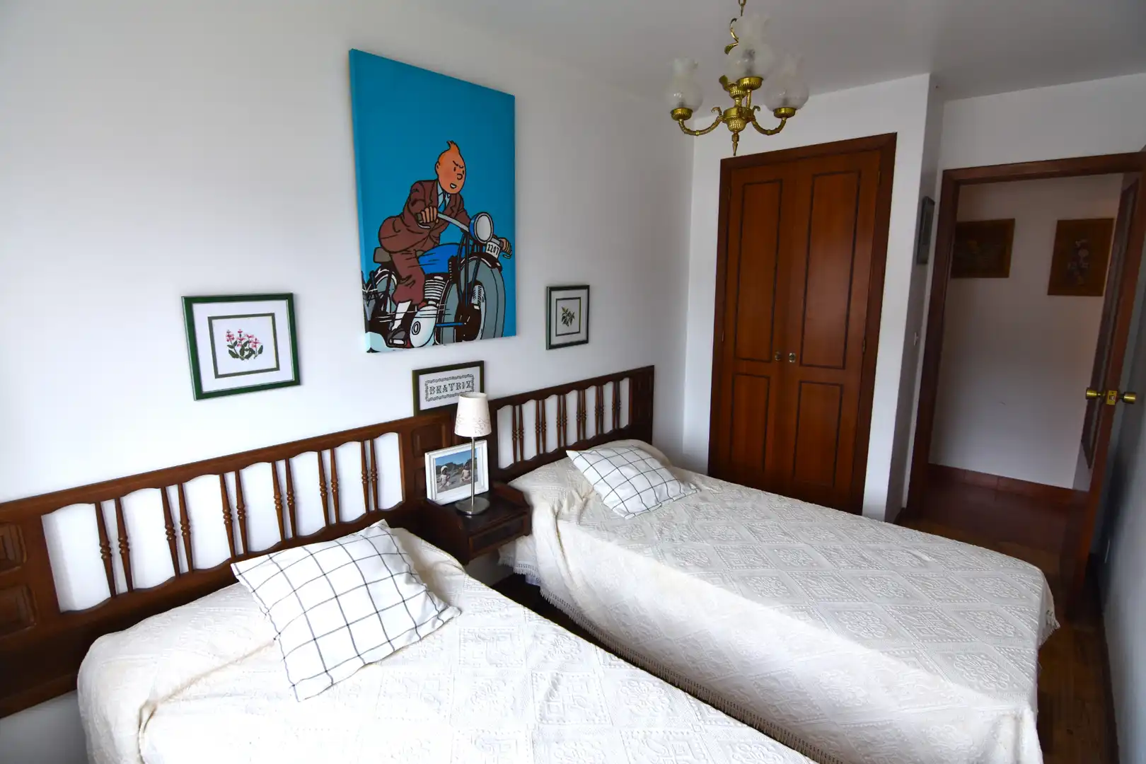 Habitación de Piso en venta en Pontedeume con Calefacción, Parquet y Terraza