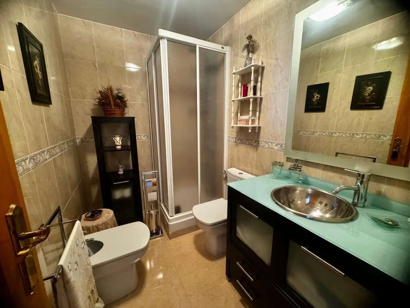 Baño de Casa adosada en venta en Torrox con Aire acondicionado, Piscina y Amueblado