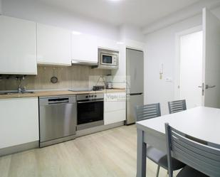 Kitchen of Flat to rent in Vigo   with Heating, Terrace and Furnished