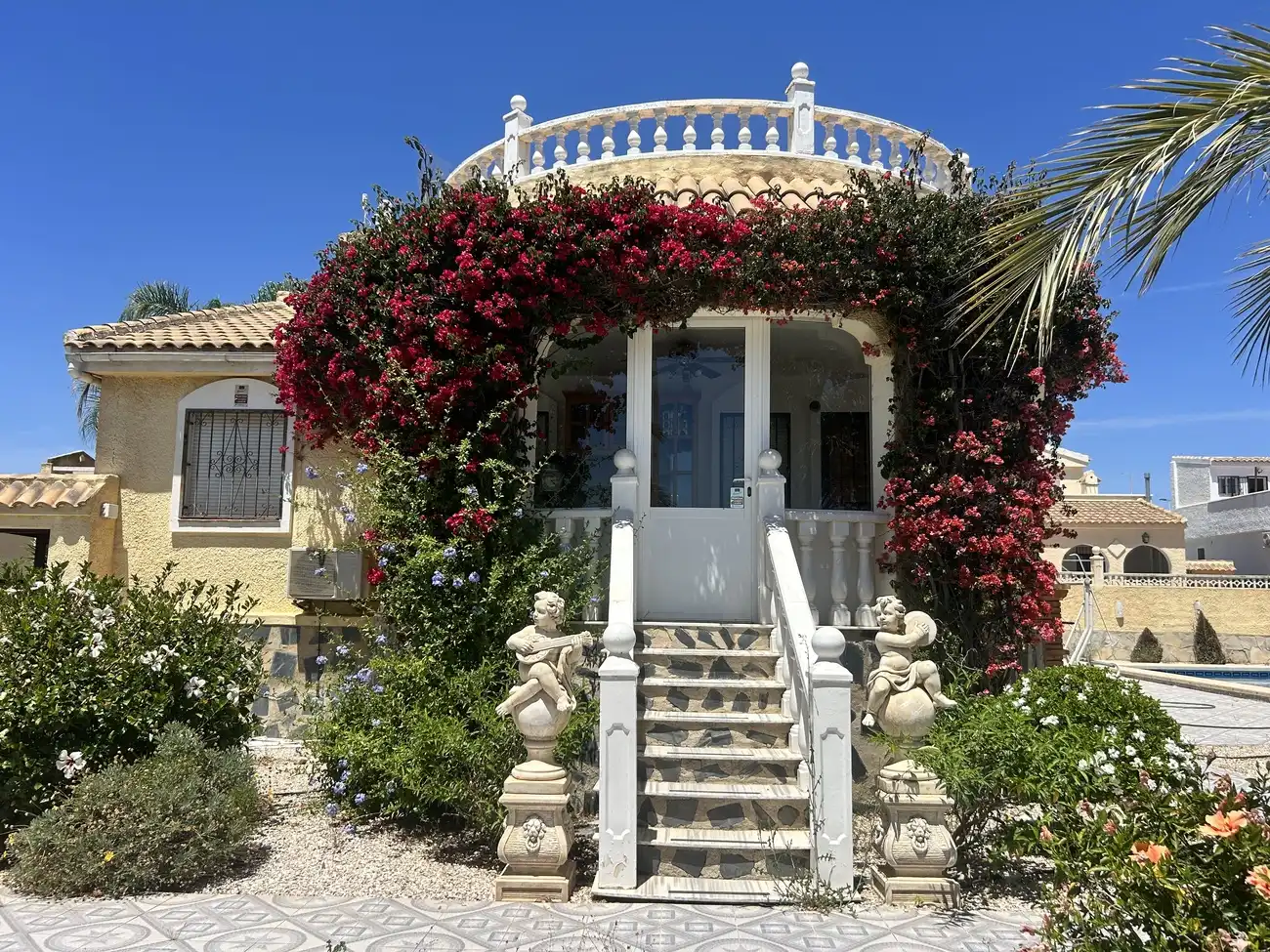 Vista exterior de Casa o xalet en venda en Mazarrón amb Traster i Piscina