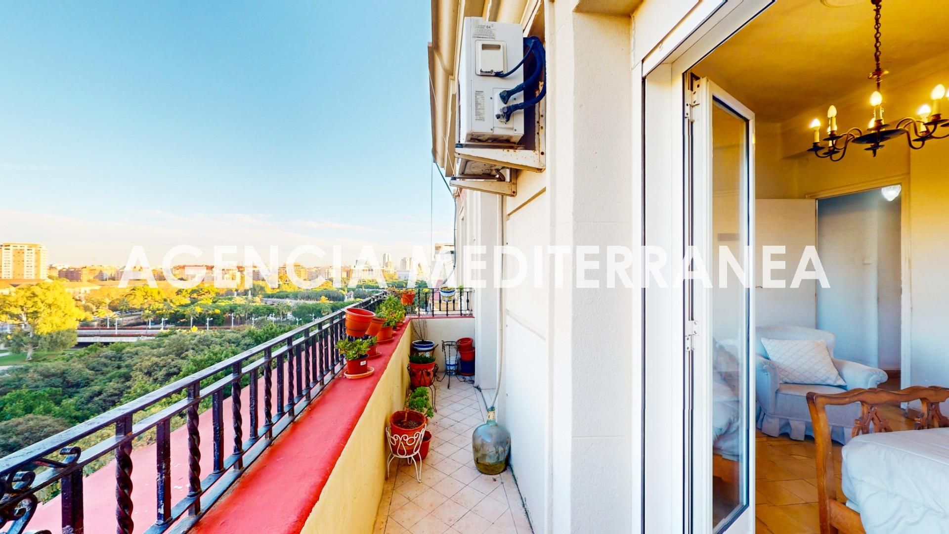 Balcony of Attic for sale in  Valencia Capital  with Terrace and Balcony