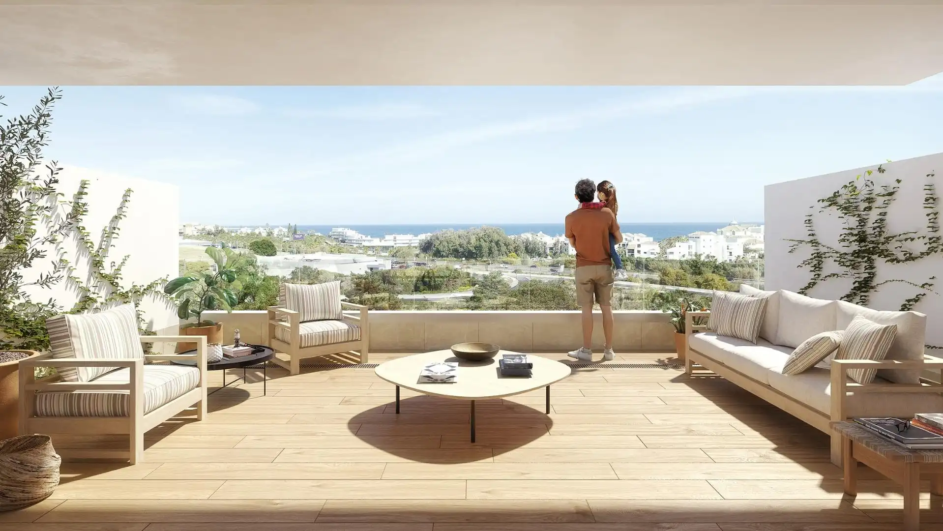 Terraza de Ático en venta en Estepona con Aire acondicionado, Calefacción y Terraza