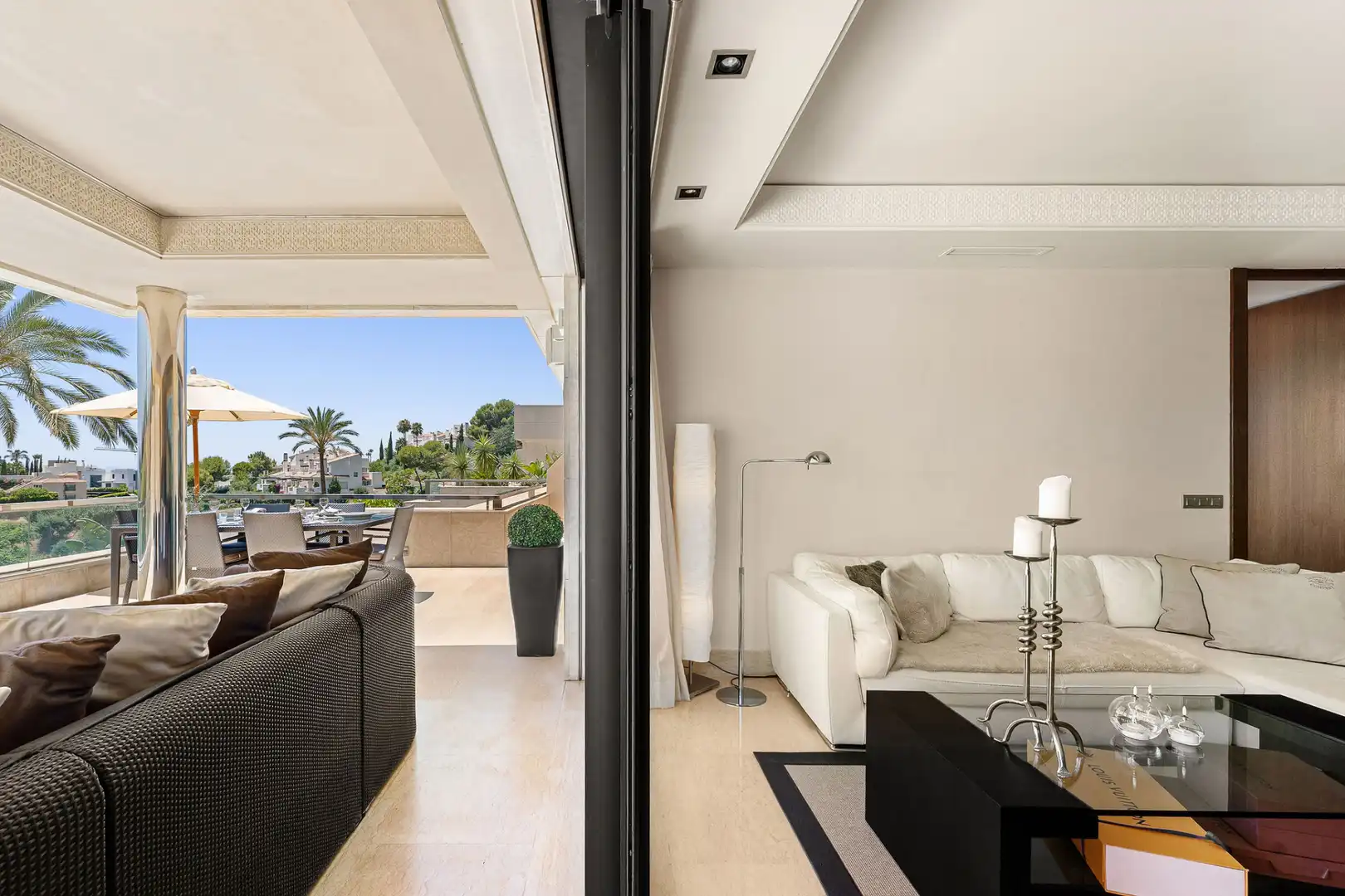 Terraza de Apartamento en venta en Marbella con Aire acondicionado, Terraza y Piscina