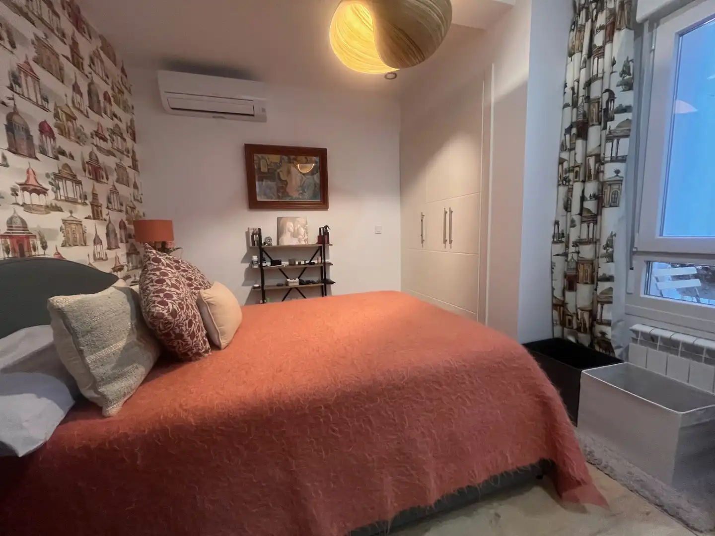 Habitación de Piso de alquiler en Madrid con Aire acondicionado, Calefacción y Parquet