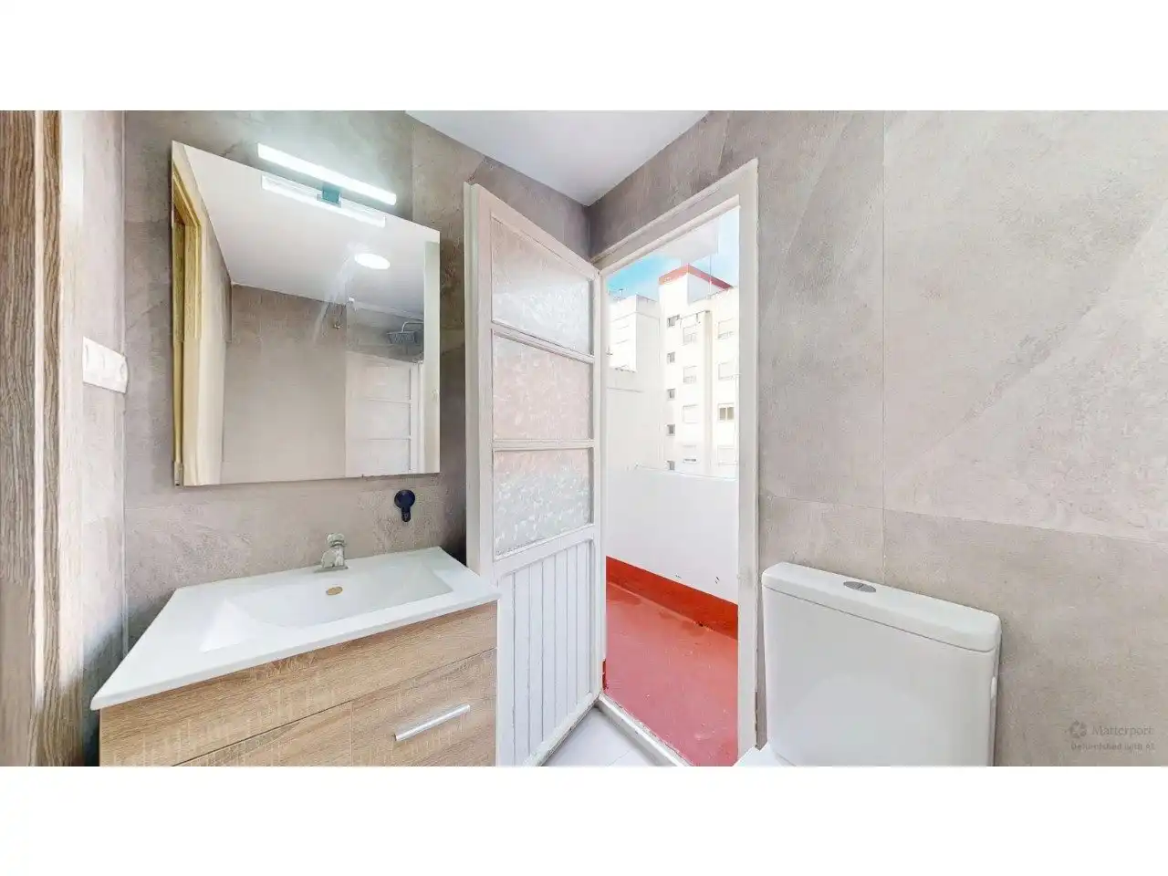 Badezimmer von Wohnung zum Verkauf in Torrent mit Privatgarten und Terrasse