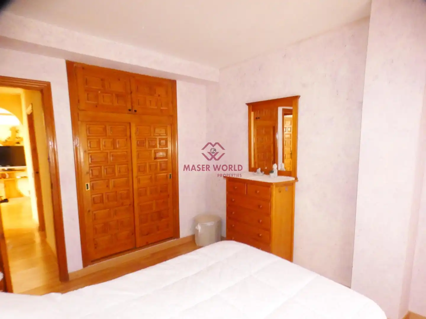 Habitación de Apartamento en venta en Mazarrón con Aire acondicionado, Parquet y Amueblado
