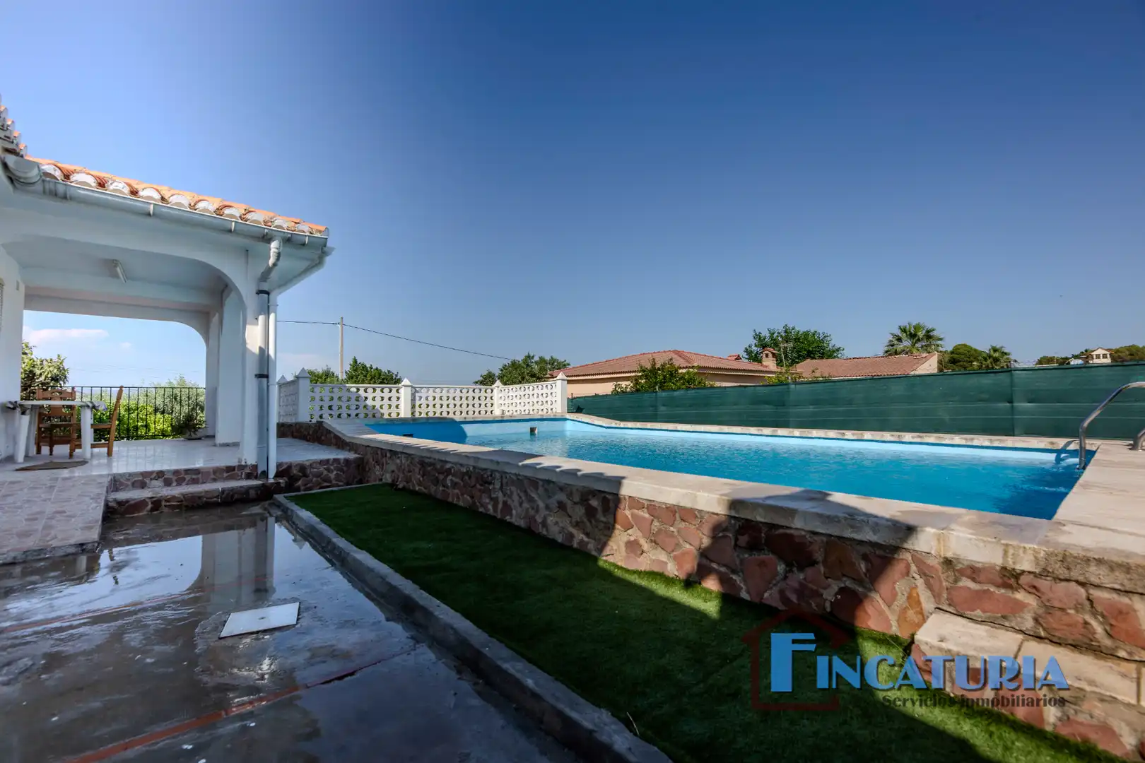 Piscina de Casa o chalet en venta en Vilamarxant con Jardín privado, Piscina y Amueblado