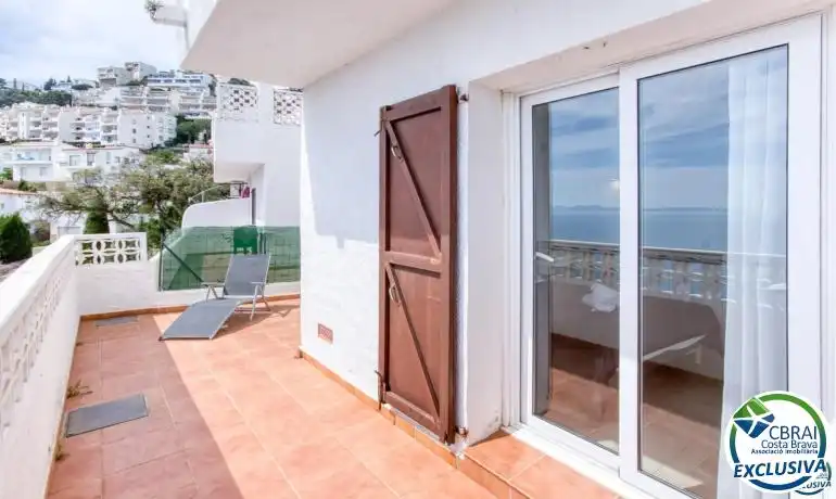 Terraza de Finca rústica en venta en Roses con Calefacción, Amueblado y Piscina comunitaria