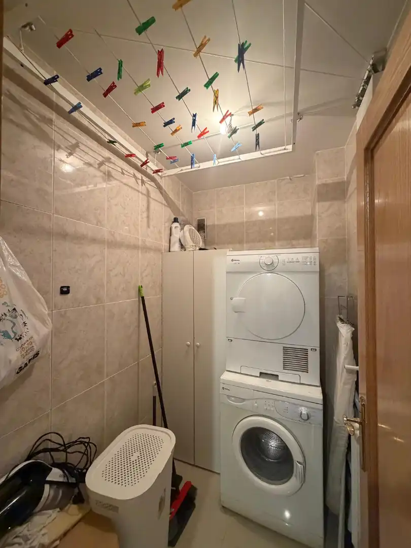 Badezimmer von Wohnung zur Miete in Lugo mit Heizung, Parkett und Abstellraum