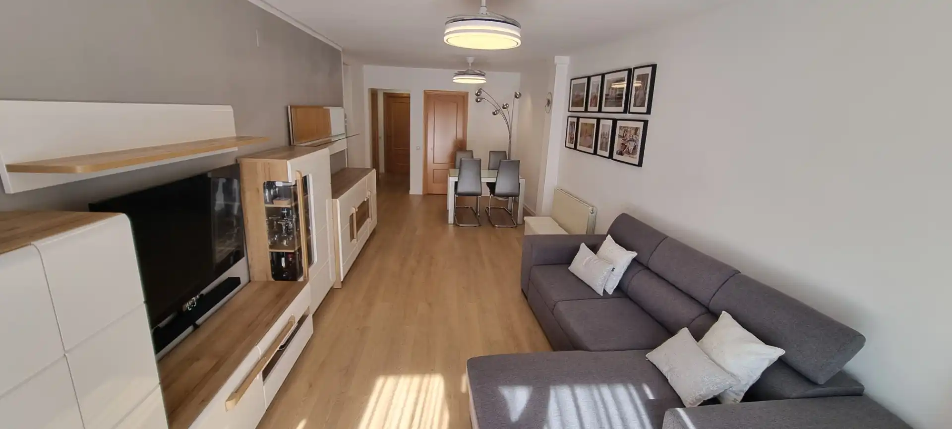Sala d'estar de Pis en venda en Torrefarrera amb Aire condicionat, Terrassa i Balcó