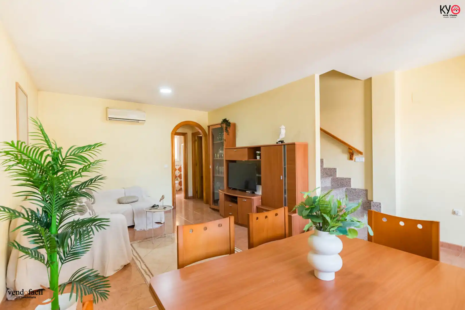 Sala de estar de Casa o chalet en venta en Cartagena con Aire acondicionado, Terraza y Trastero