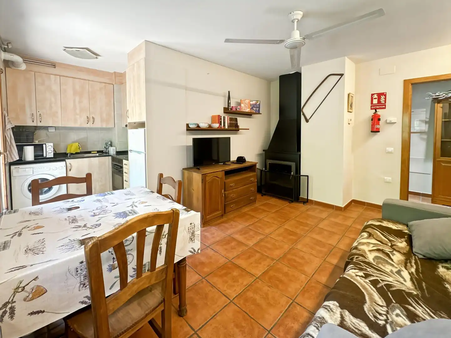 Sala de estar de Piso de alquiler en Guardiola de Berguedà