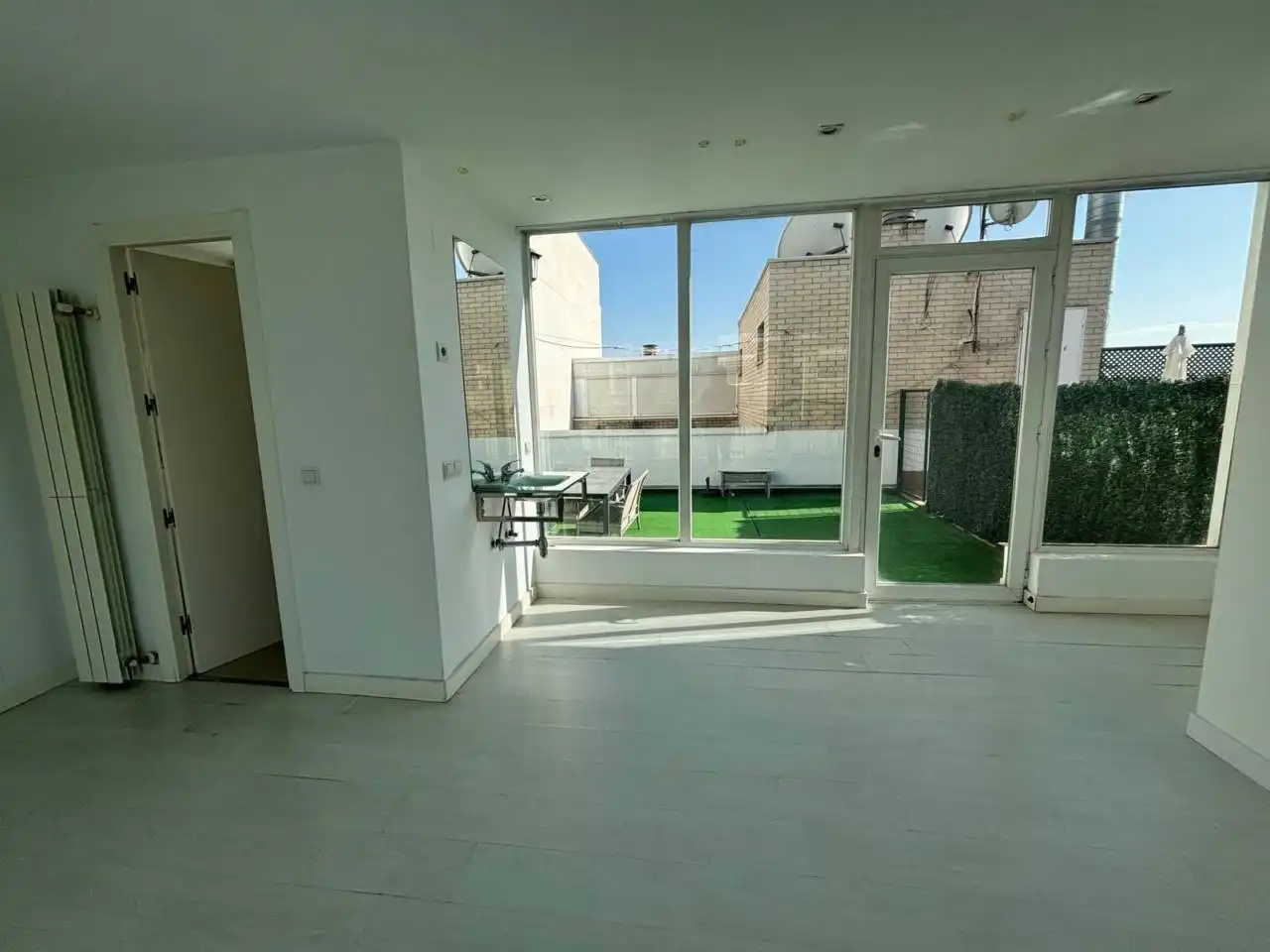 Terrasse von Dachboden zur Miete in Madrid mit Klimaanlage, Heizung und Parkett