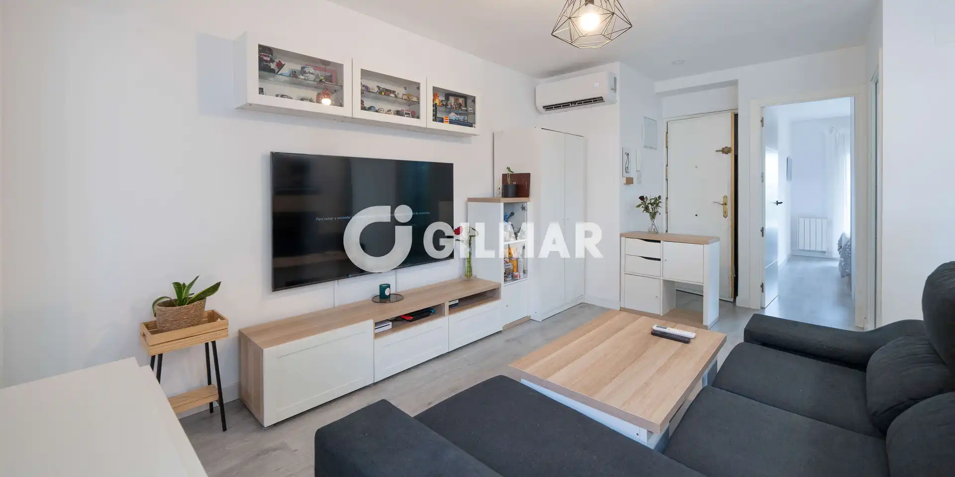 Living room of Flat for sale in Ciudad Lineal