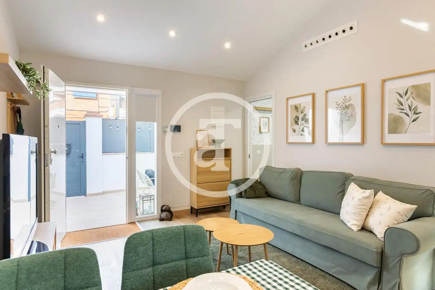 Sala d'estar de Casa o xalet de lloguer en Madrid amb Aire condicionat, Calefacció i Moblat