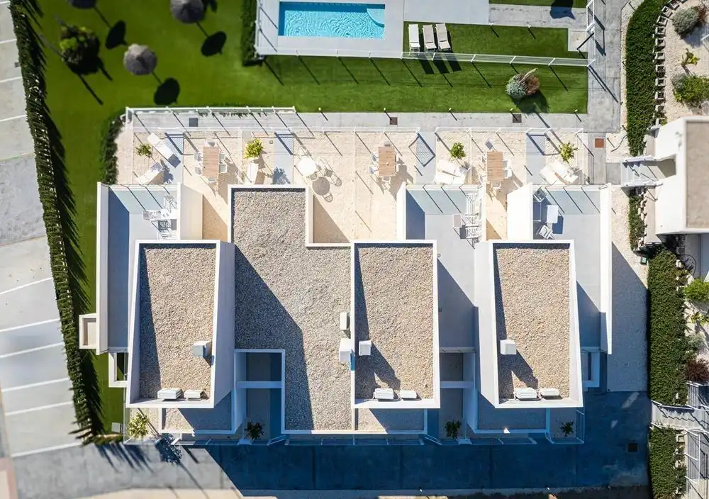Terraza de Casa adosada en venta en Murcia con Aire acondicionado, Calefacción y Jardín privado