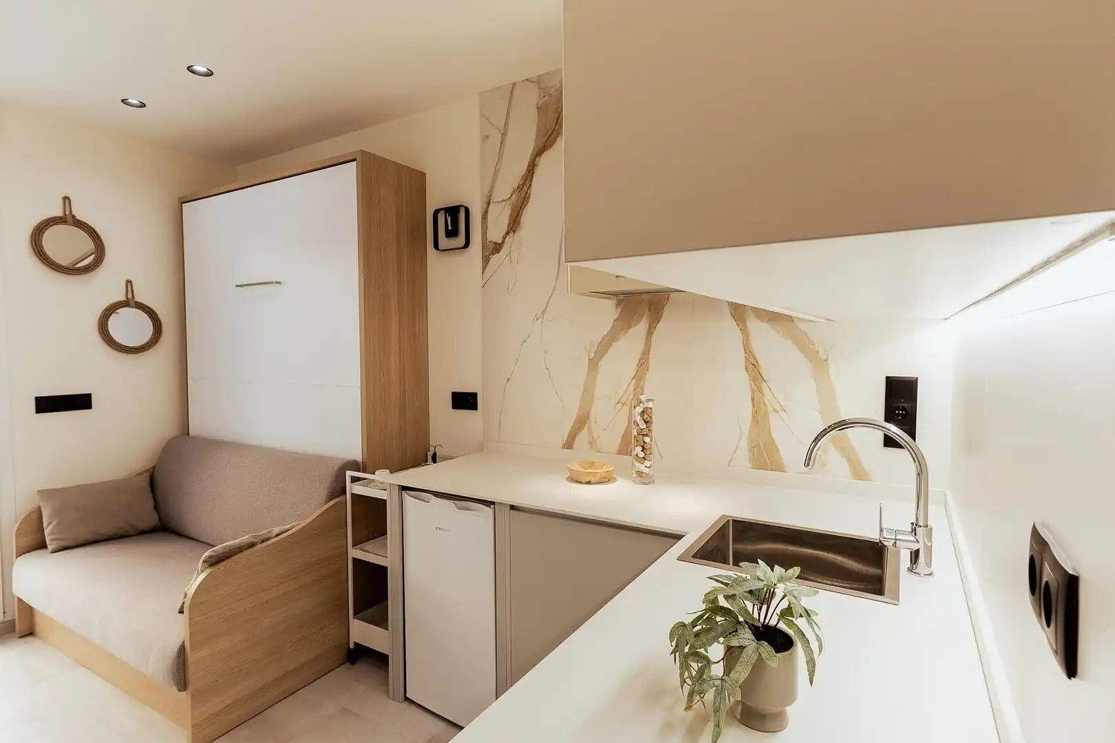 Kitchen of Study for rent in Elda  with Air Conditioner and Terrace