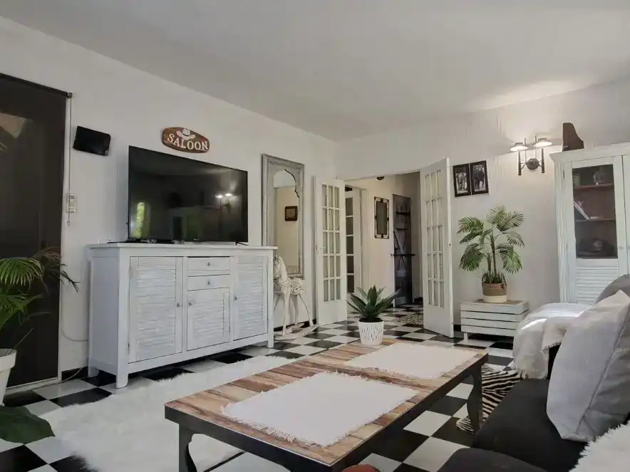Sala d'estar de Pis en venda en Cànoves I Samalús amb Aire condicionat, Jardí privat i Traster