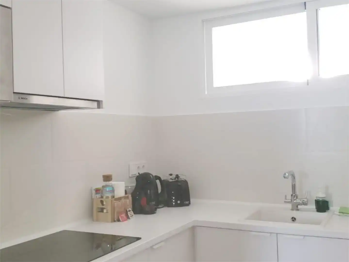 Küche von Wohnung zur Miete in Altea mit Klimaanlage, Parkett und Möbliert